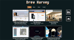 Desktop Screenshot of drewharvey.com